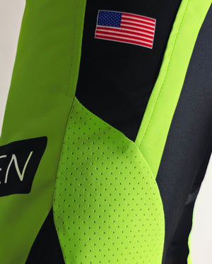 YOUTH "RESET" RACEPANT - Neon green