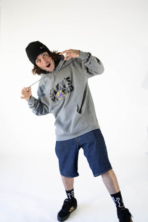 SLAYSWORLD HOODIE | GRAY