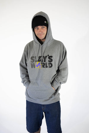 SLAYSWORLD HOODIE | GRAY
