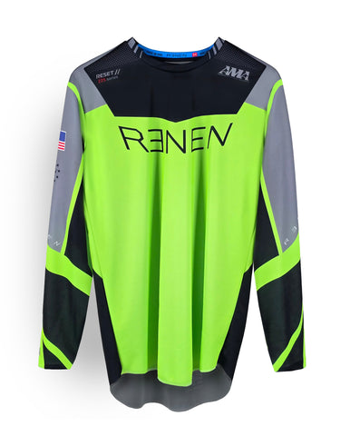 YOUTH "RESET" jersey - Neon Green