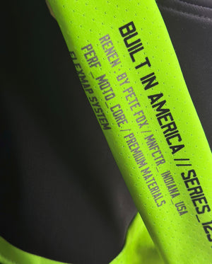 YOUTH "RESET" RACEPANT - Neon green