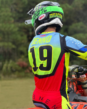 YOUTH "RAYCON" jersey - Multicolor