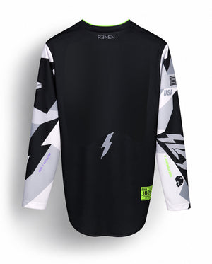 S1026 RENEN x Slayco Jersey - "Battleship" Black (Customizable)