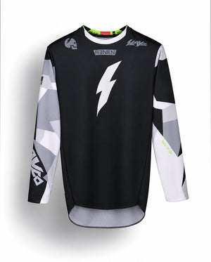 S1026 RENEN x Slayco Jersey - "Battleship" Black (standard)
