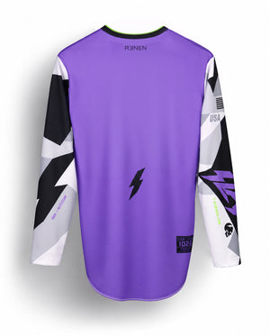 S1026 RENEN x Slayco Jersey - "Battleship" Purple (Customizable)