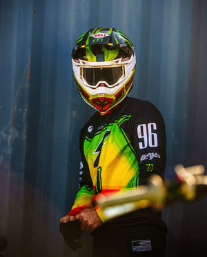 S1123 RENEN x SLAYCO jersey - "RASTA"