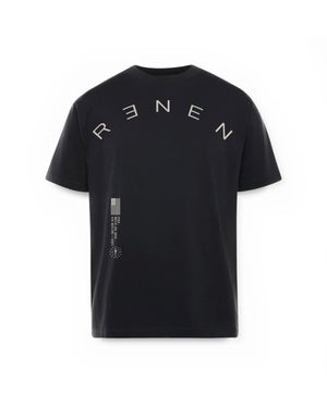 "DRAPED" T-SHIRT // Heavyweight BLACK