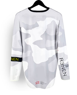 S424 White Camo Jersey