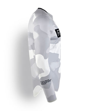 S424 White Camo Jersey
