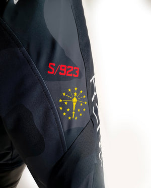 YOUTH RACEPANT - Black Camo