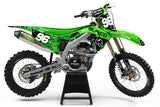 KAWI GREEN SLAYCO CAMO GRAPHIC KIT