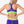 WOMEN'S SPORTS BRA | PURPLE SKULL'E