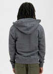 Embroidered Logo - Heather | Mens Zip Hoodie