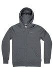 Embroidered Logo - Heather | Mens Zip Hoodie