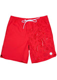 Americana Paisley - Red | Mens Swim Short