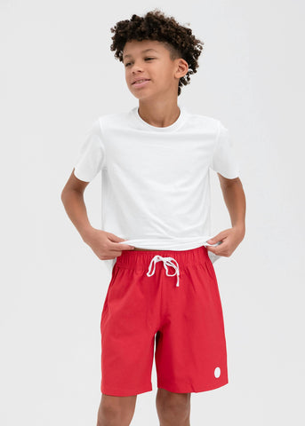 Apex Red | Boys Swim Short