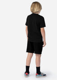Black | Boys Raw Edge Short