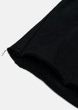 Black | Boys Raw Edge Short