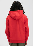 Embroidered Logo - Red | Mens Hoodie