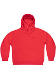 Embroidered Logo - Red | Mens Hoodie