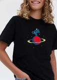 Astro Wheelie - Black | Boys Graphic Tee