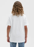 Astro Wheelie - White | Boys Graphic Tee
