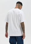 Astro Wheelie - White | Mens Graphic Tee