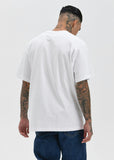 Astro Wheelie - White | Mens Graphic Tee