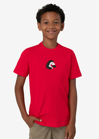 Bite Me Icon - Red | Boys Graphic Tee