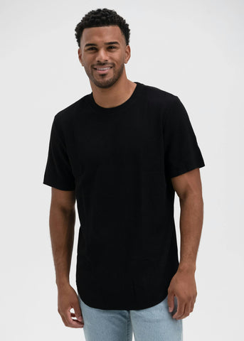 Black | Mens Thermal Tee