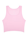 Blush | Womens Ribbed Crop Tank