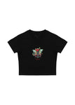 Dannylux - Mariposa - Black | Womens Baby Tee