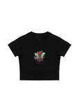Dannylux - Mariposa - Black | Womens Baby Tee