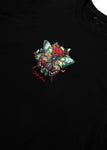 Dannylux - Mariposa - Black | Womens Baby Tee