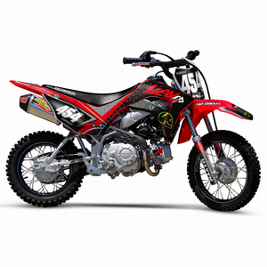 SLAYCO HONDA 110 RED/BLACK GRAPHIC KIT
