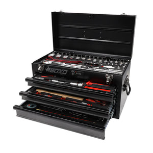 103-Piece Metric MotoBox Toolbox, Black Box SKU: MOTOBX1-BK