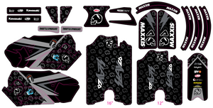 STACYC GRAPHIC KITS GREEN CAMO