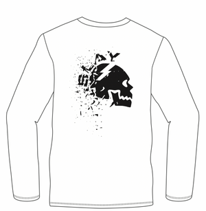 SHATTERED LONG SLEEVE | WHITE