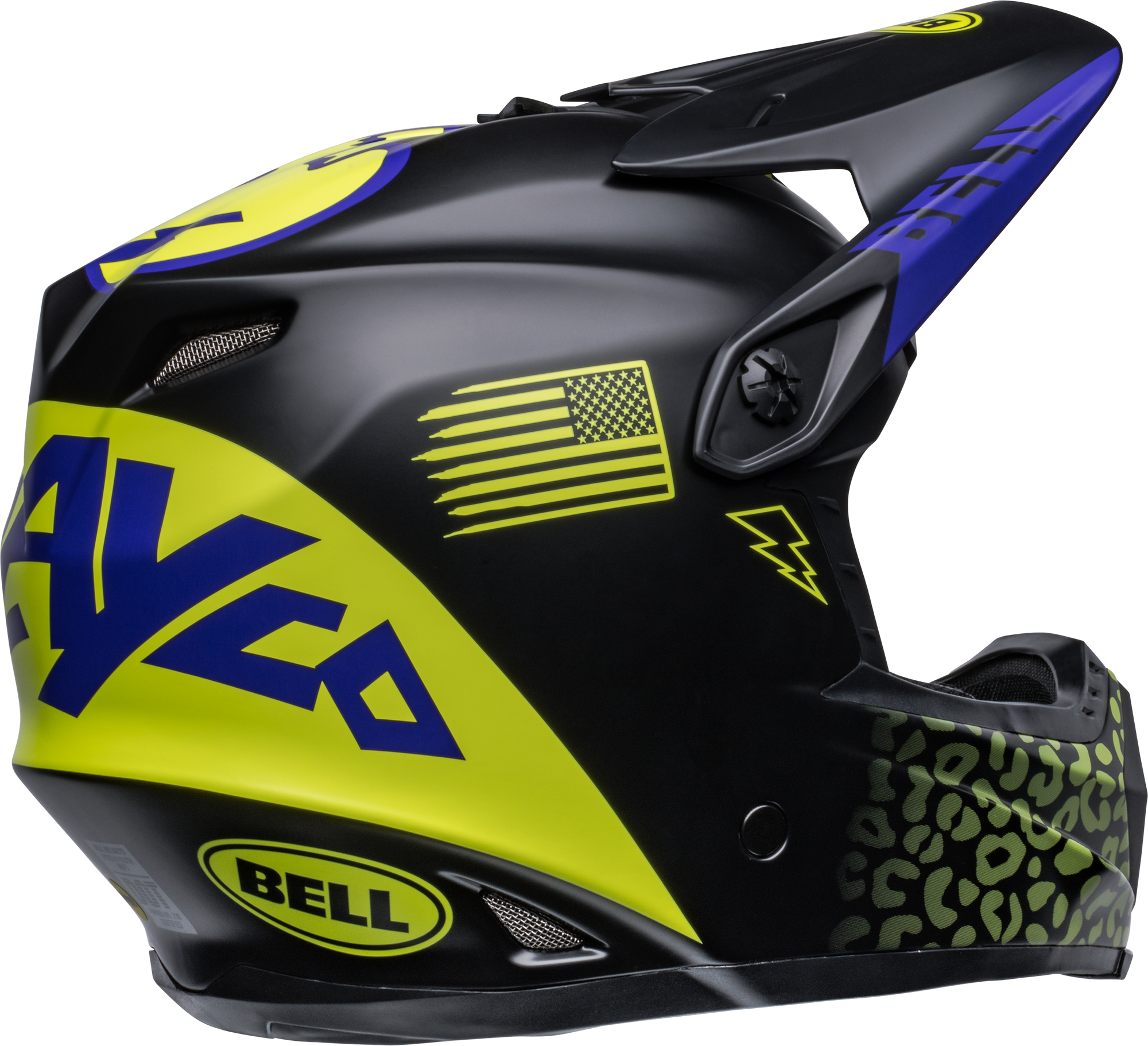 chocobo motorcycle helmet MOTO-9 YOUTH MIPS SLAYCO X BELL HELMET