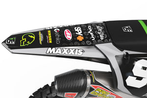 BLACK AND GRAY SLAYCO GRAPHIC KIT