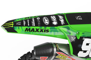 KAWI GREEN SLAYCO CAMO GRAPHIC KIT